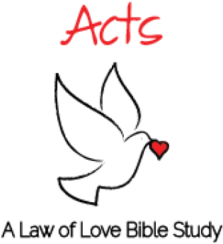 Acts Of The Apostles Bible Study - Law Of Love: The Other Law (500x383)