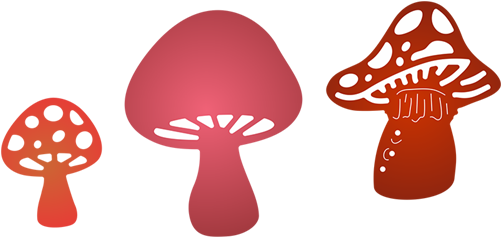 Cheery Lynn Faerie Mushrooms - Cheery Lynn Faerie Mushrooms (set Of 3) (500x500)