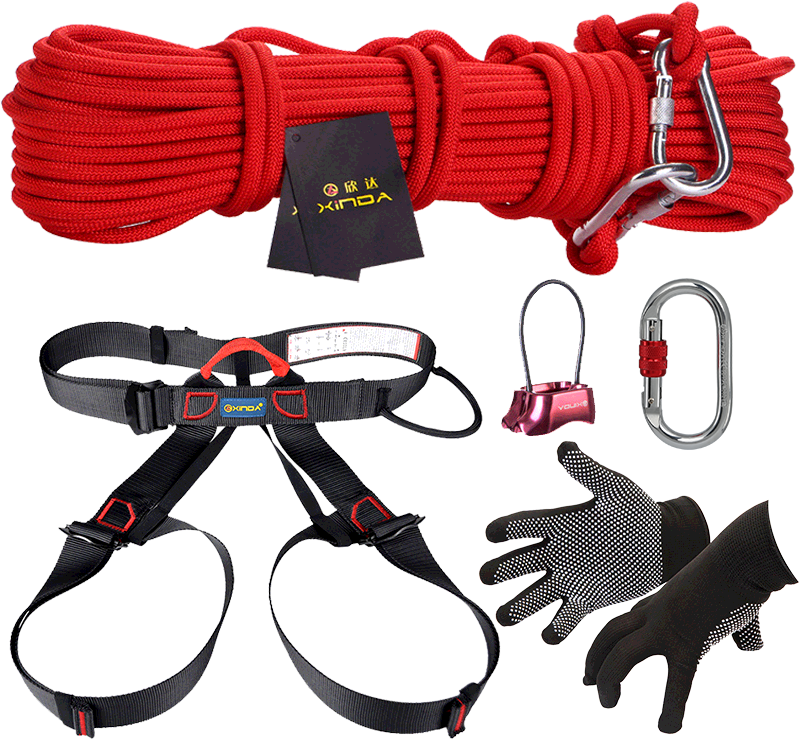 Xinda Family High Floor Escape Descending Fire Fire - Slkwq Xinda Camping Outdoor Sports Rock Climbing Half (800x800)