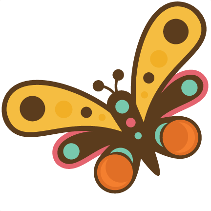 Tropical Butterfly Svg Cut File Butterfly Svg File - Design For Scrapbook Butterfly (432x432)