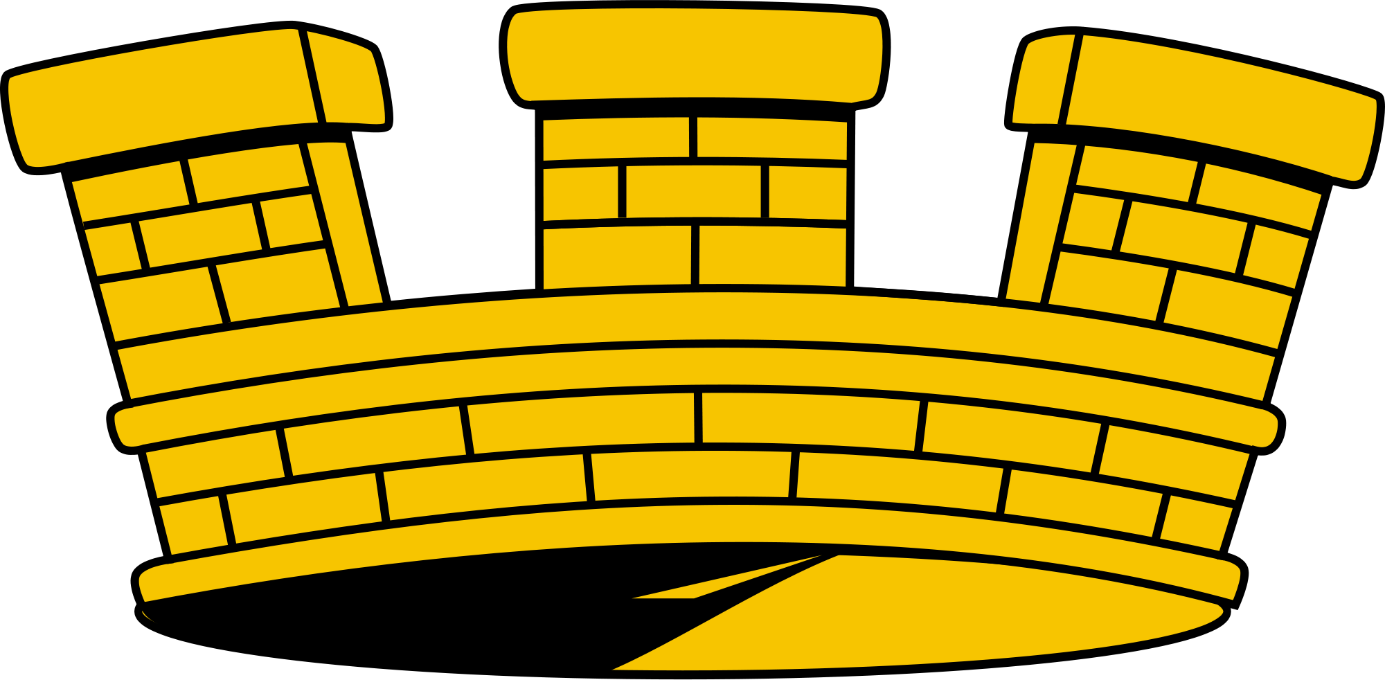 Mural Crown - Landeswappen Niederösterreich (2000x982)