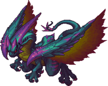 What - Breath Of Fire 3 Kaiser Dragon (444x356)