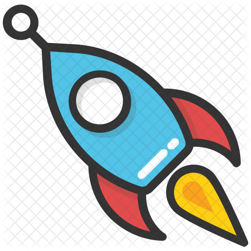 Toy Rocket Icon - Child (512x512)
