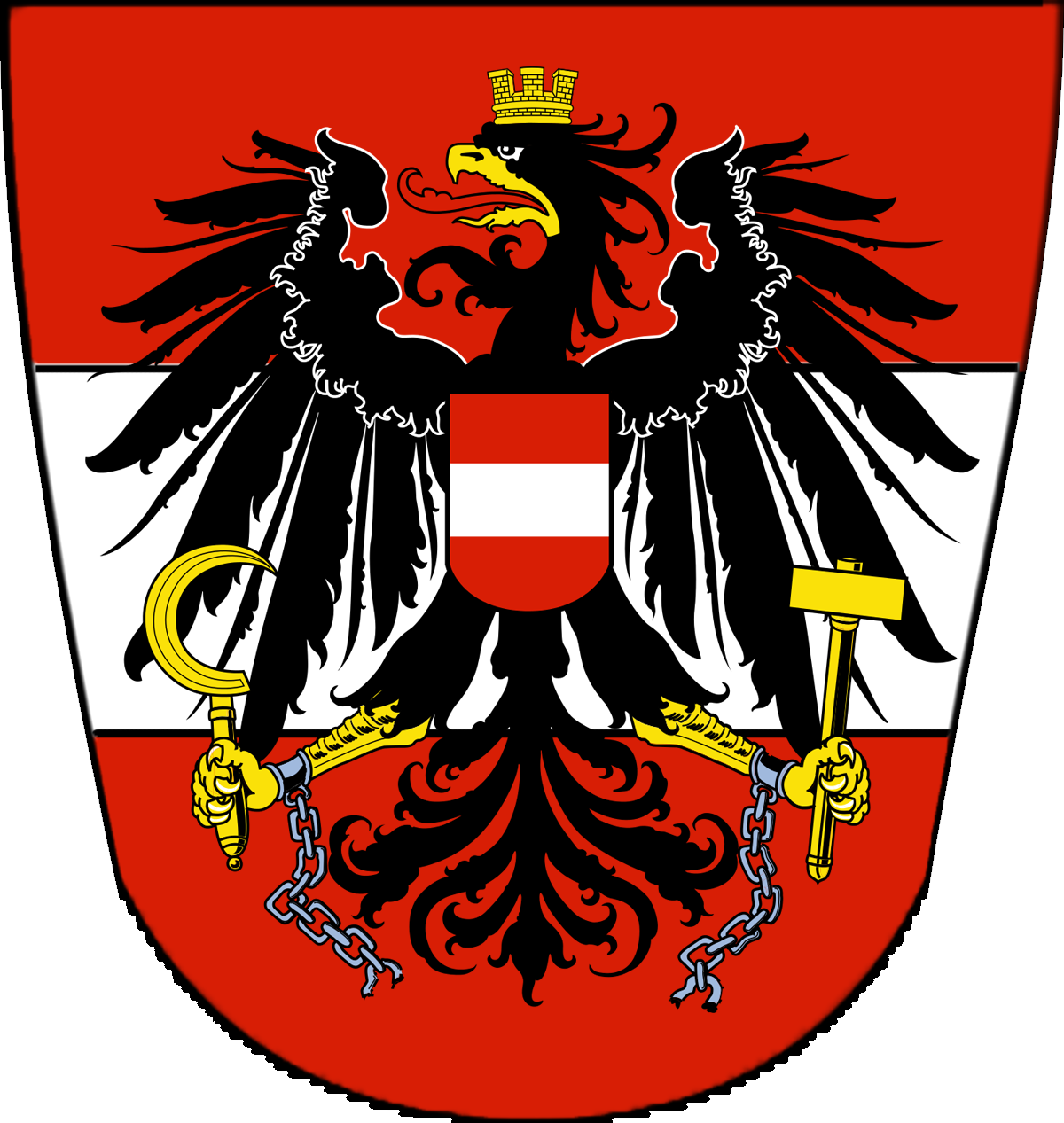 Austria - Austria National Football Team Logo (1200x1267)