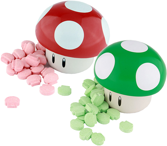 Nintendo Mushroom Sours Candy - Sour Candys Mario Bros (600x600)