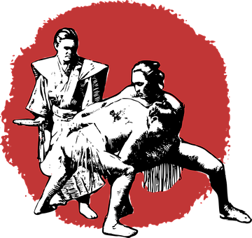 Sumo Wrestling Sumo Japan Wrestle Fight Tr - Sumo Wrestling Bib (360x340)