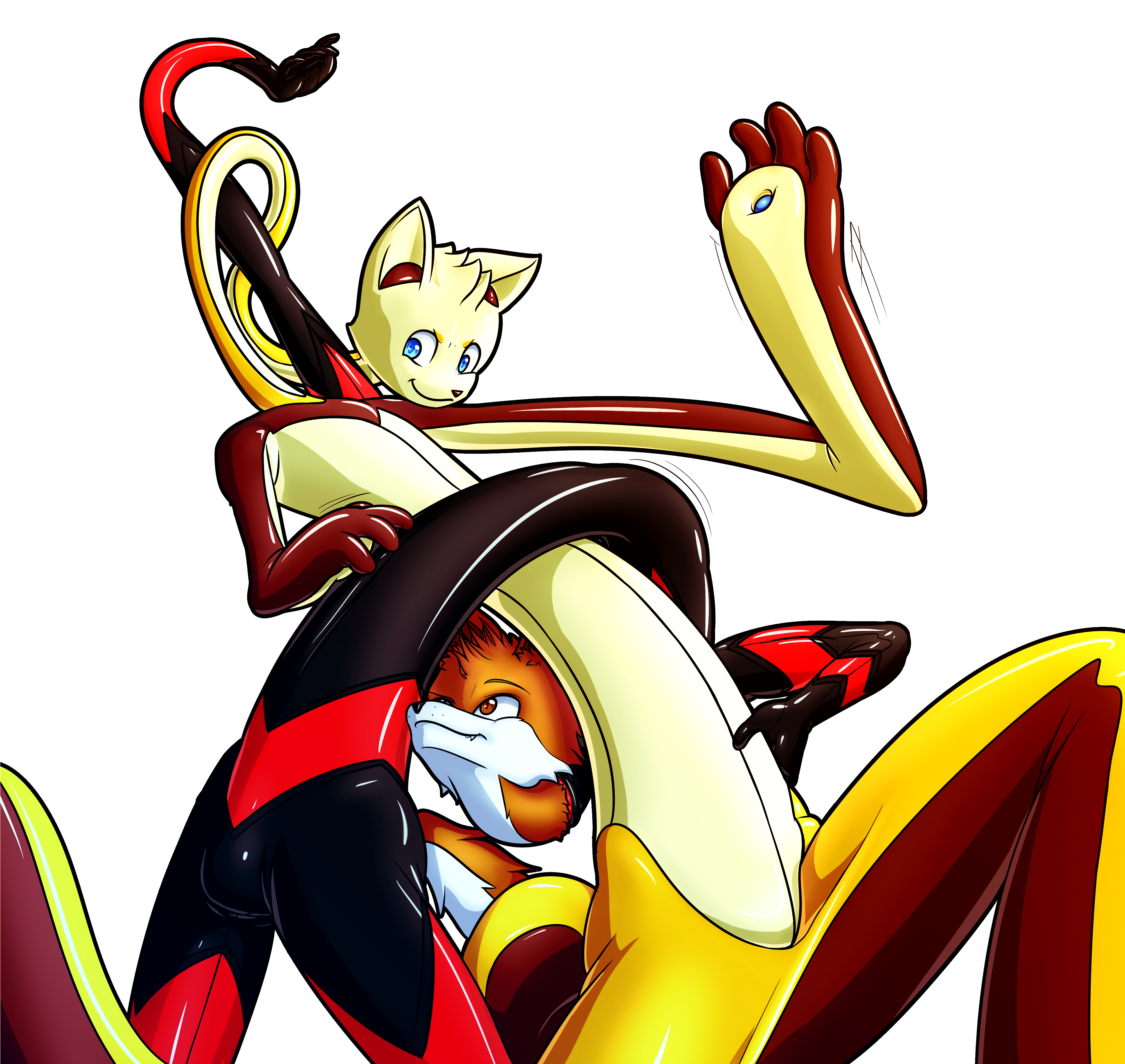 Stretchy-wrestling By Lazthefox1 - Wrestling (4000x4000)