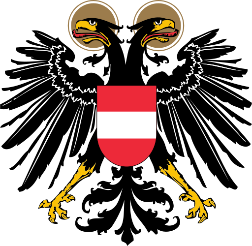 512px Österreich Wappen - Alternate Flag Of Austria (512x500)