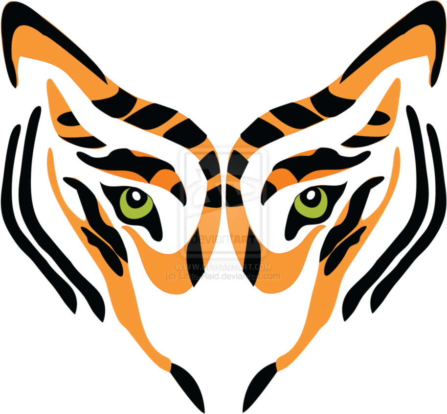 Tiger Mascot Logos For Kids - Tiger Logo Design Png (937x853)