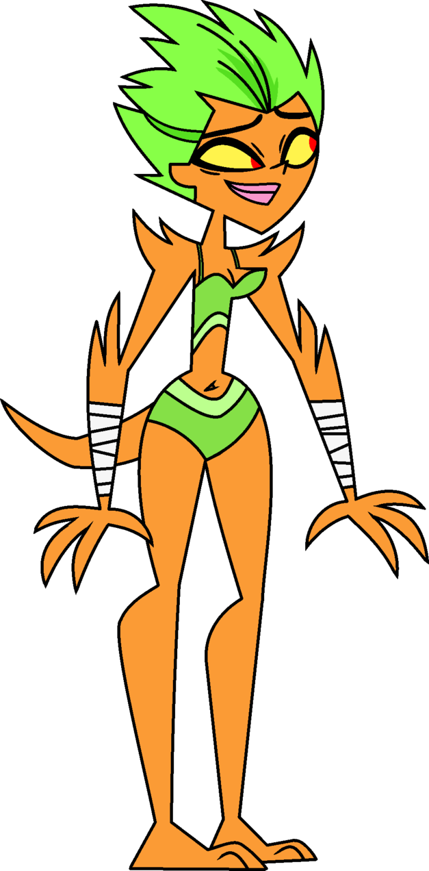 Dakota In Wrestling Outfit By Starryoak - Total Drama (627x1272)