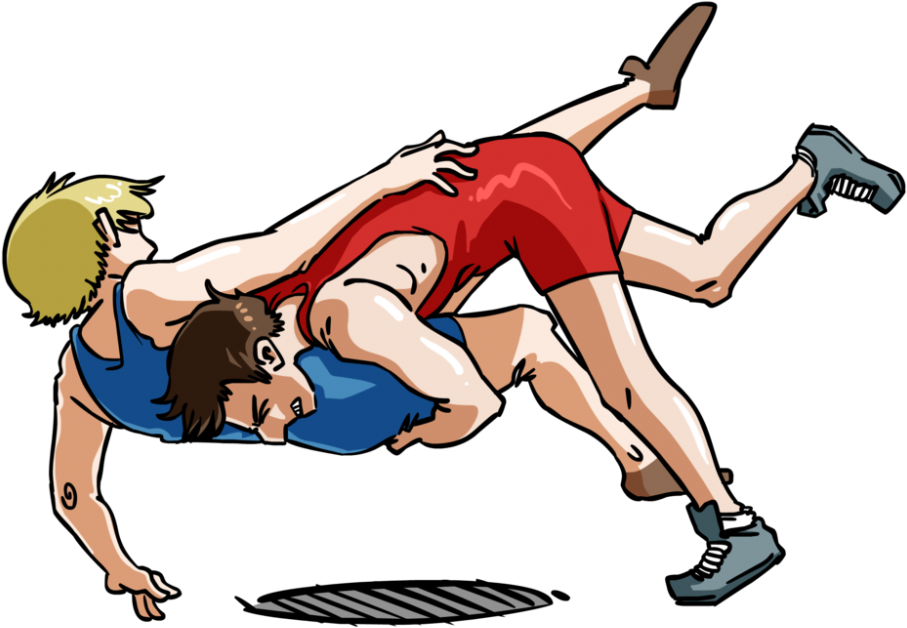 Download Wrestling Png File For Designing Use - Freestyle Wrestling Png (1024x709)