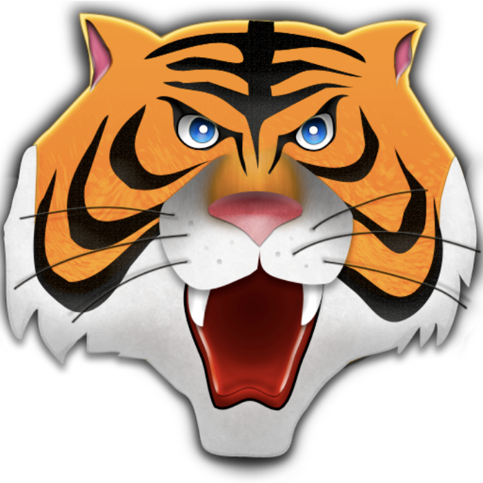 L'uomo - Face Mask Of Tiger (700x700)