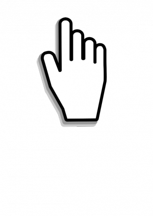Grabbing Hand Clipart Clipart Panda Free Clipart Images - Click Here Button Hand (300x424)