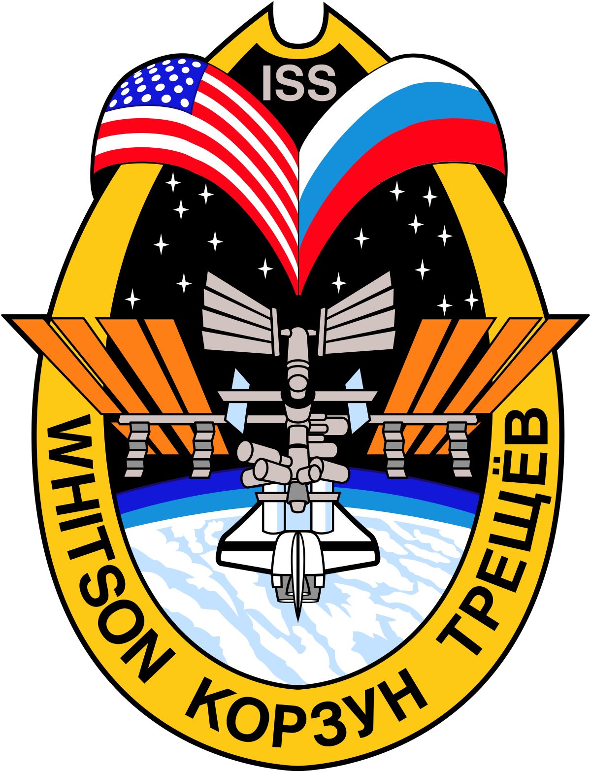 Expedition 5 Insignia - Expedition 5 Rectangle Sticker (1200x1567)