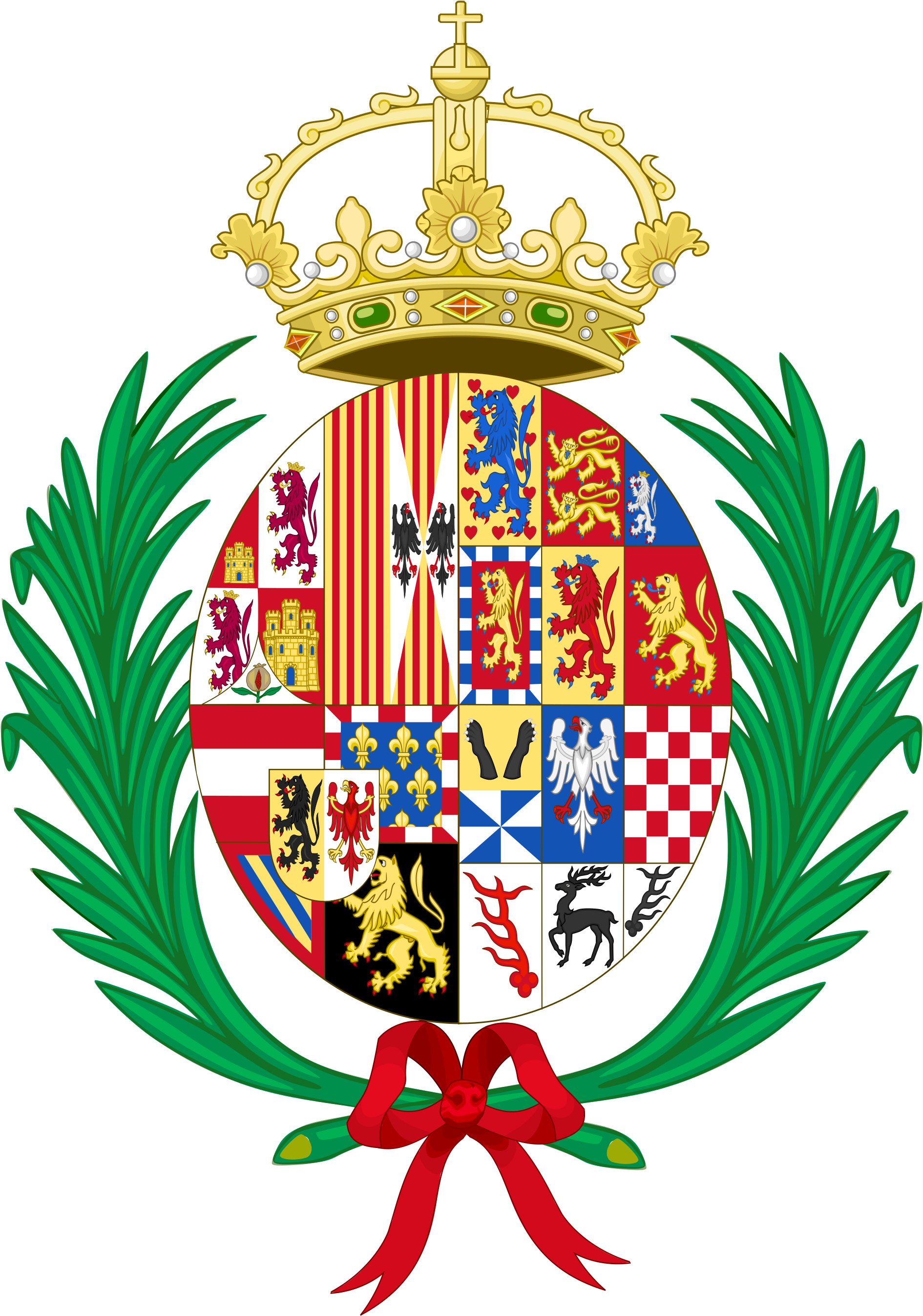 Elisabeth Christine Of Brunswick As Consort Of Archduke - Princess María De Las Mercedes Of Bourbon-two Sicilies (2000x2774)