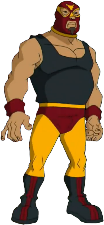 Chupacabra Clipart Luchador - Jackie Chan Adventures El Toro Fuerte (472x960)