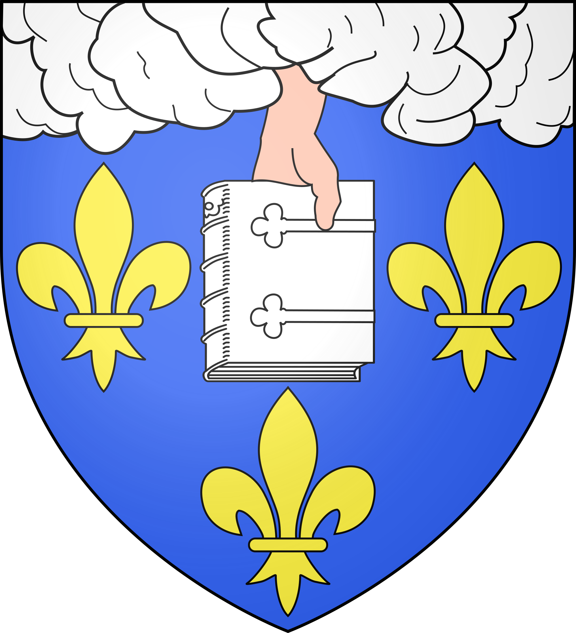 Math Cliparts Borders 21, Buy Clip Art - University Of Paris Logo (2000x2200)