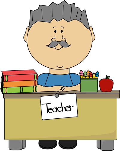 Male Math Teacher Clip Art - Male Teacher Clip Art (400x500)
