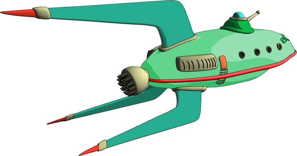 Futurama Ship Png - Futurama Ship Png (950x500)