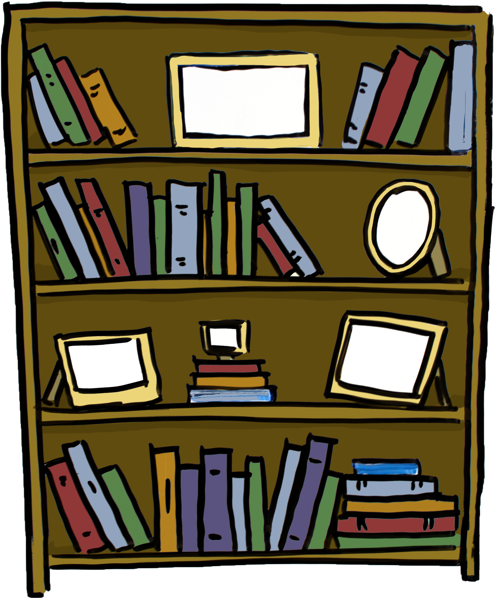 Bookshelf Story-based Marketing Animation - Color (2400x2876)