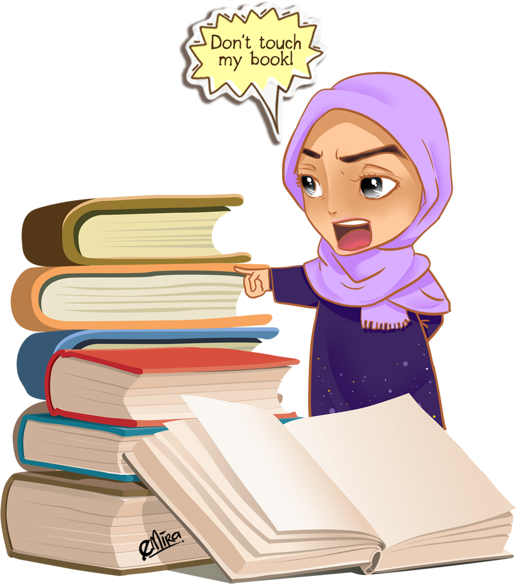 Don't Touch My Book By Babyjepux - Dont Touch The Book (1024x1226)
