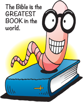 Book Worm - Bible Worm (327x400)