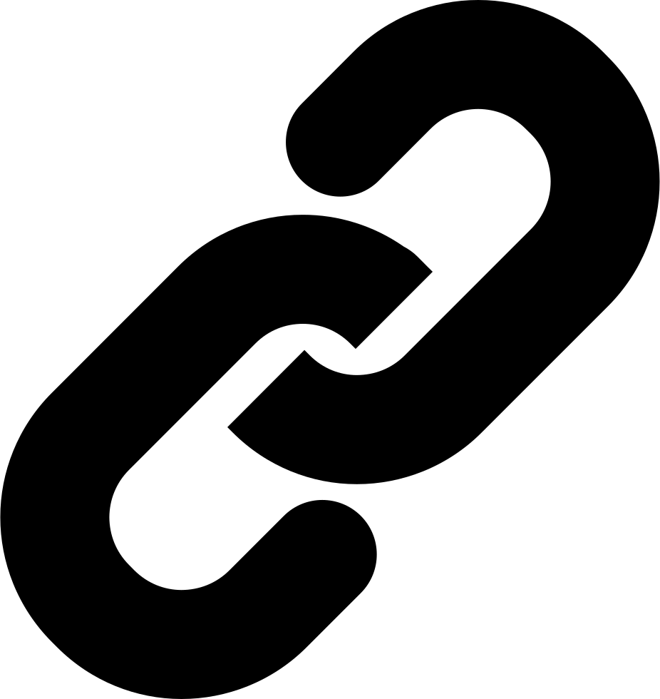 Company Profile Comments - Link Icon Svg (926x980)