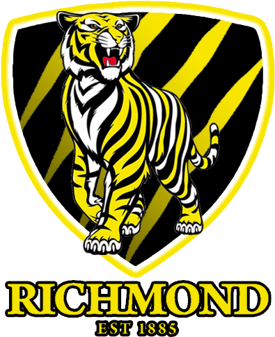 Richmond Tigers 2013 Logo Richmondlogo - Richmond Tigers Logo 2015 (396x492)