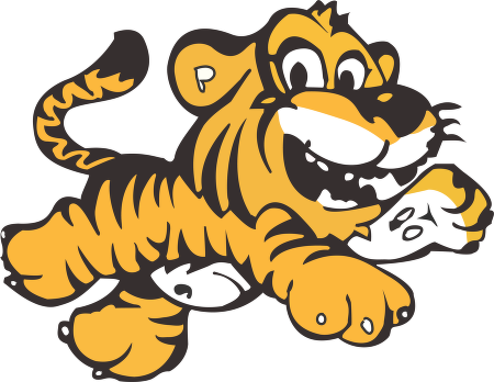 Tiger Mascot Costume Download - Tiger Cub (450x348)