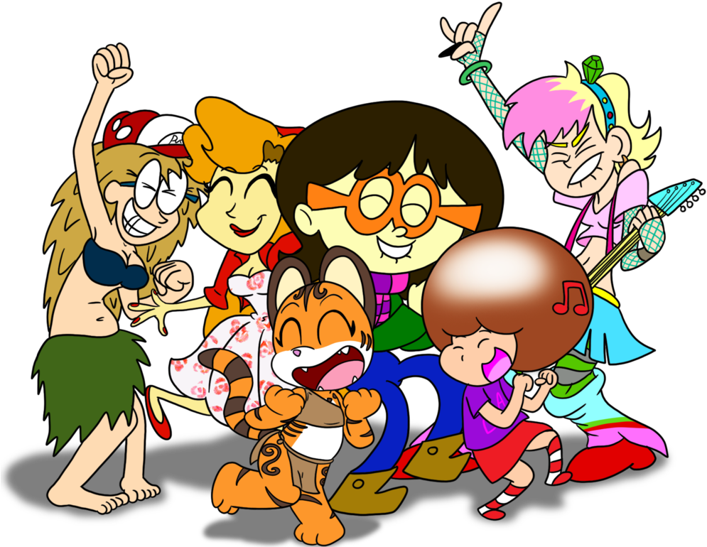 Da Girls Group 3 By Jimenopolix - Deviantart (1006x794)