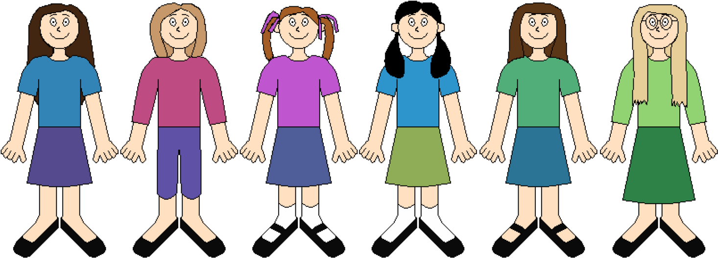 Background Girls 15 By Brendyflatsmjff - Girl (1472x543)