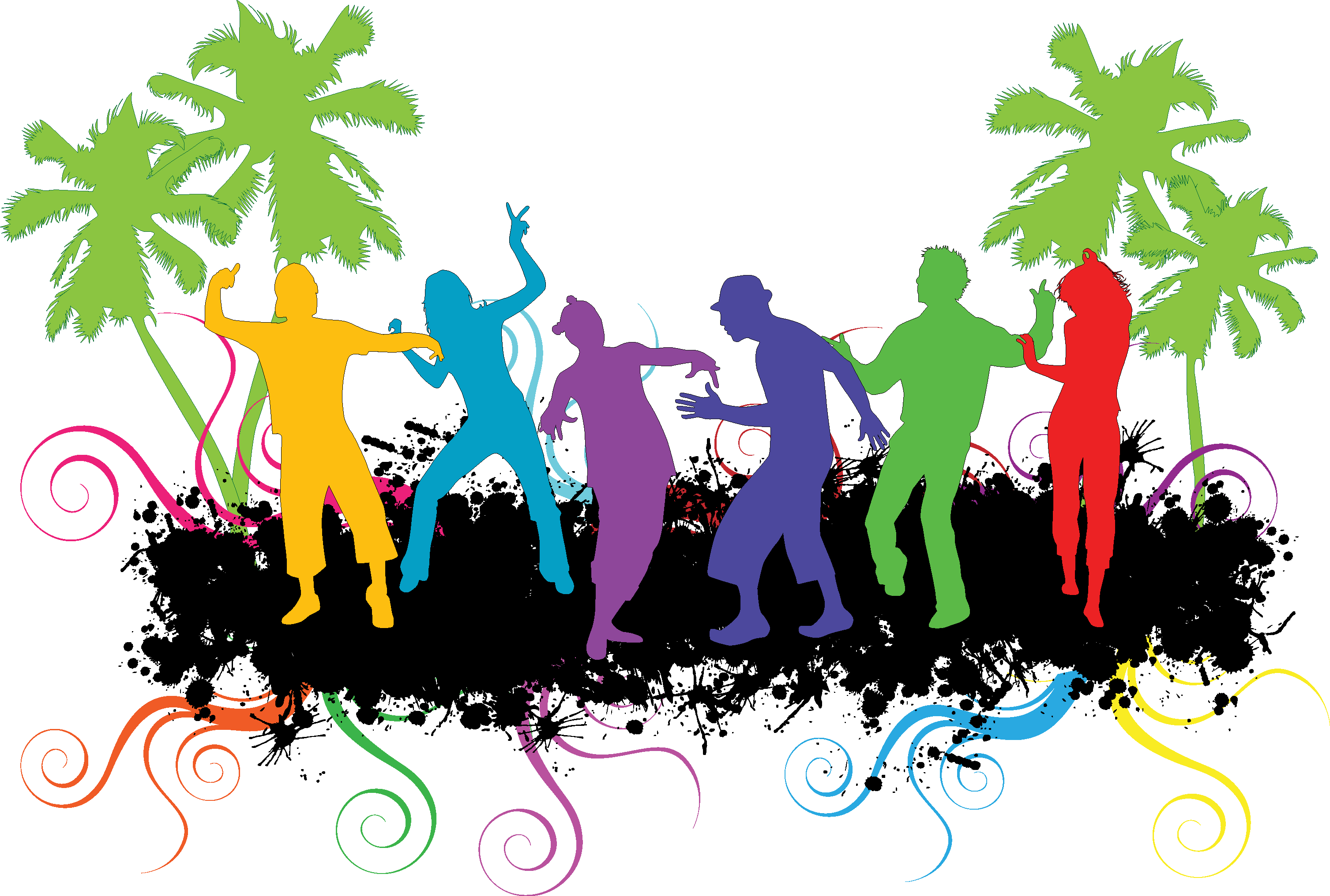 Abstract, Background, Boy, Casual, Celebrate, Celebration, - Dance Party Clipart (3014x2033)