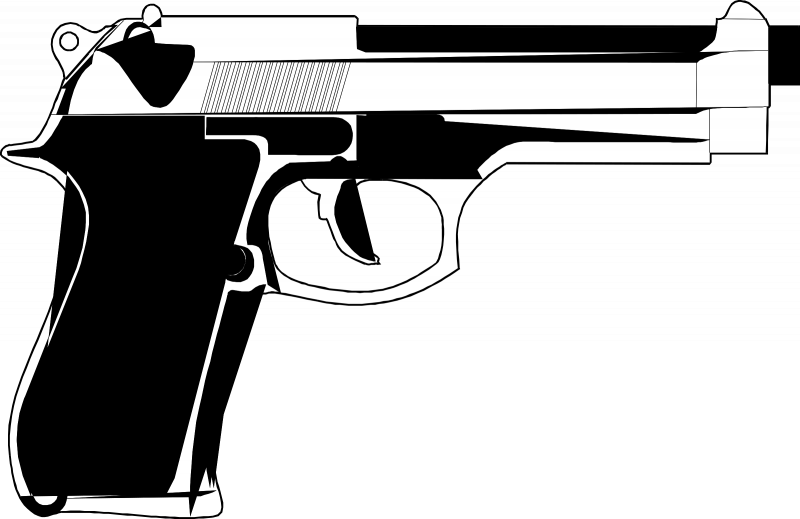 Openclipart - Org - Gun Clipart (800x519)