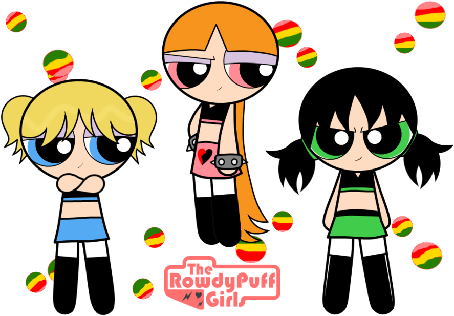 Rowdypuff Girls By 6ninjafox9 - Rowdypuff Girls (900x630)