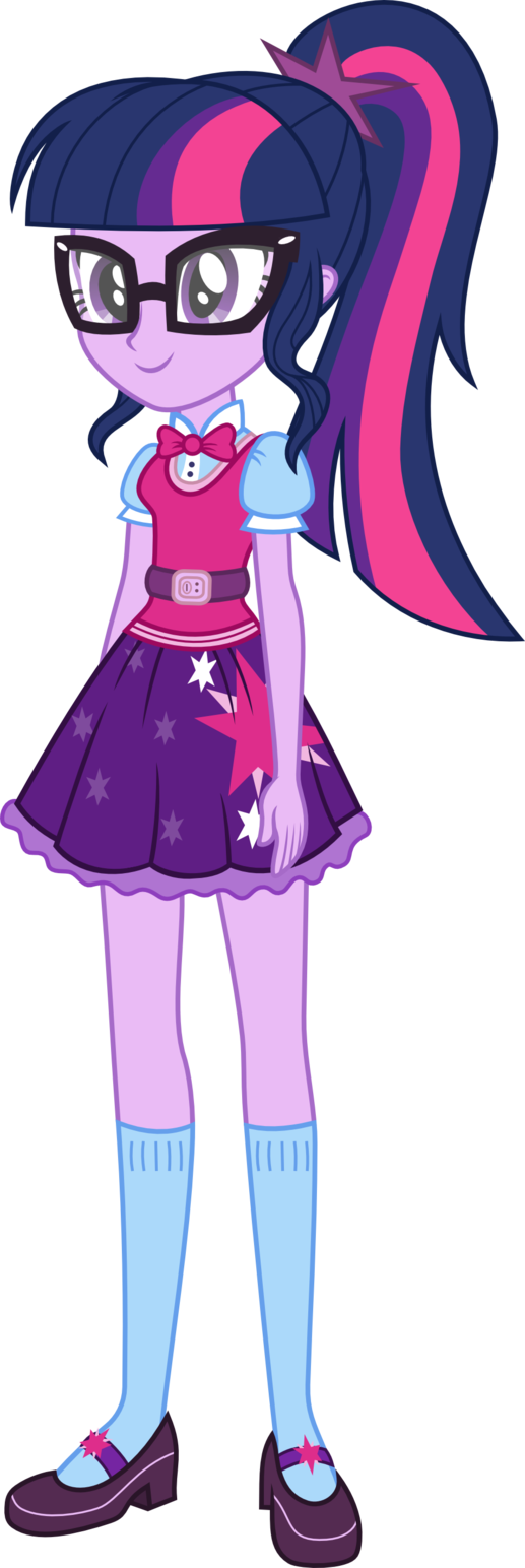 Alternate Hairstyle, Artist - Twilight Sparkle Equestria Girl (517x1544)