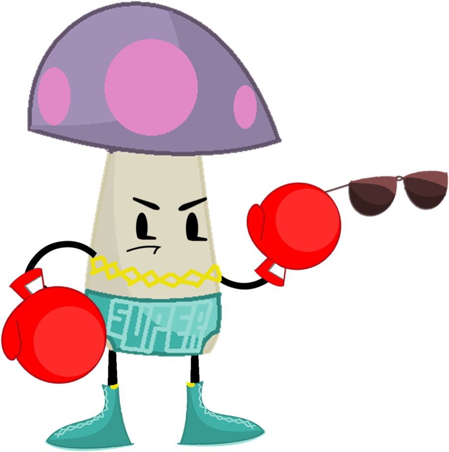 Super Macho Mushroom By Melodycharlotte Super Macho - Edible Mushroom (1024x979)