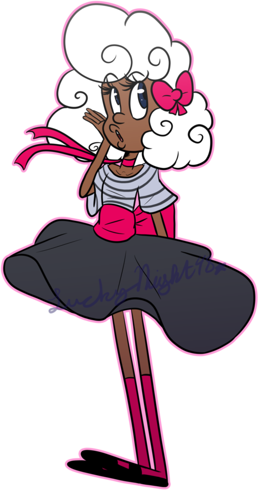 Pretty Girl Rock By Luckynight48 - Cartoon (816x979)
