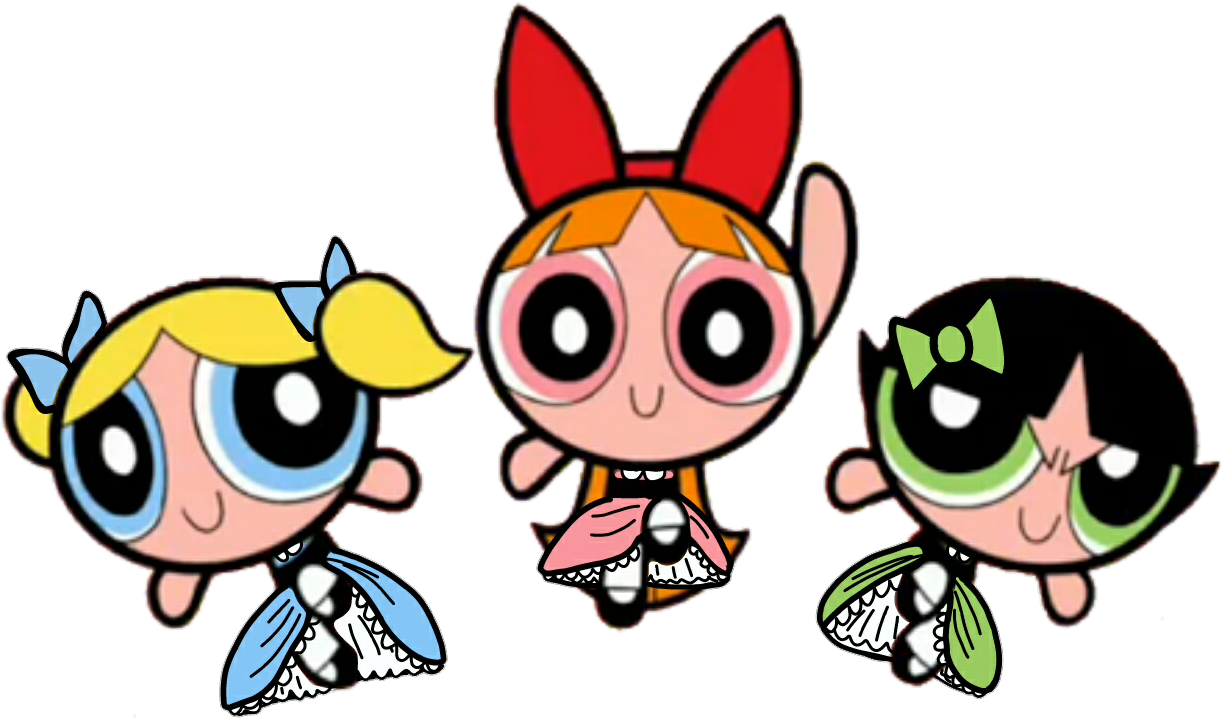 Powerpuff Girls Wear Dress For Party - Powerpuff Girls Wear Dress For Party (1334x760)