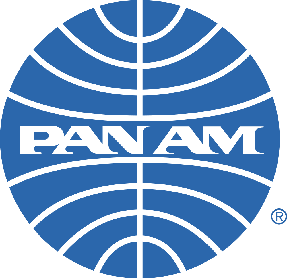 Pan Am 'blue Globe' Logo - Pan American World Airways (1000x968)
