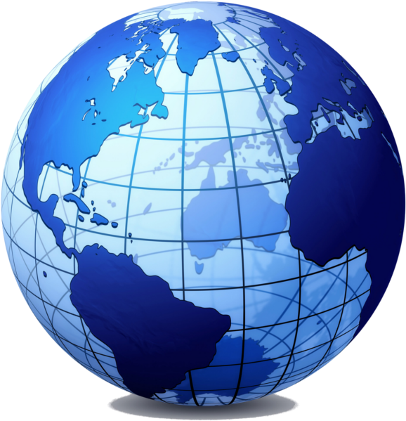 Post - Logo Of World Map (592x626)