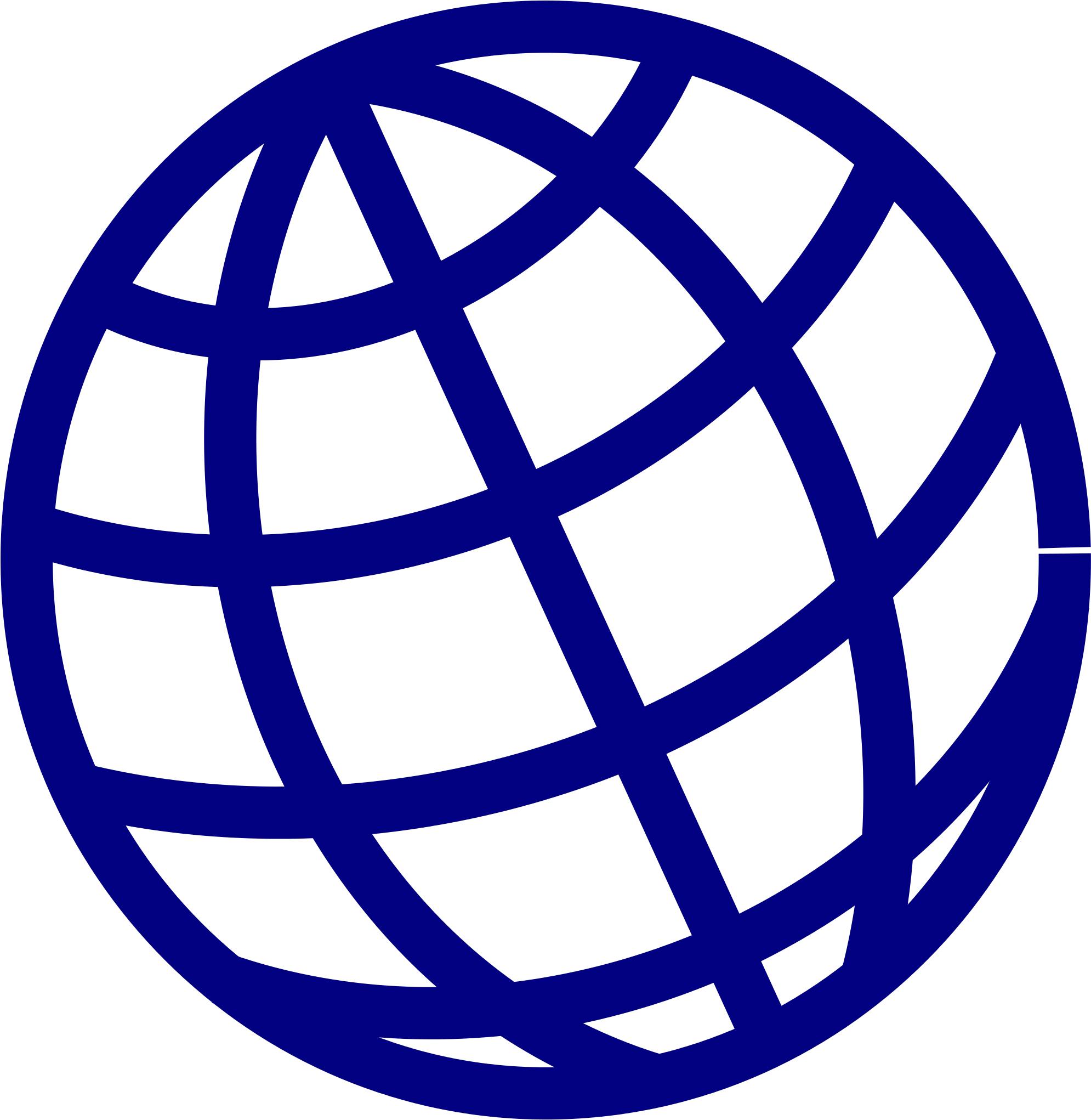 Best 15 Blue Globe Icon Image - Blue Globe Icon (2000x2048)