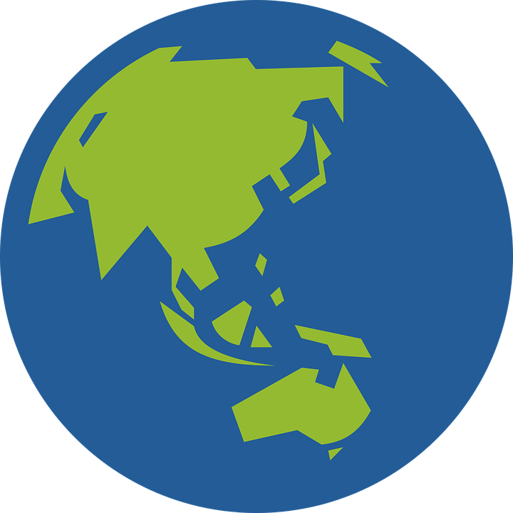Earth Globe Clipart 17, - Earth Map Cartoon (750x750)