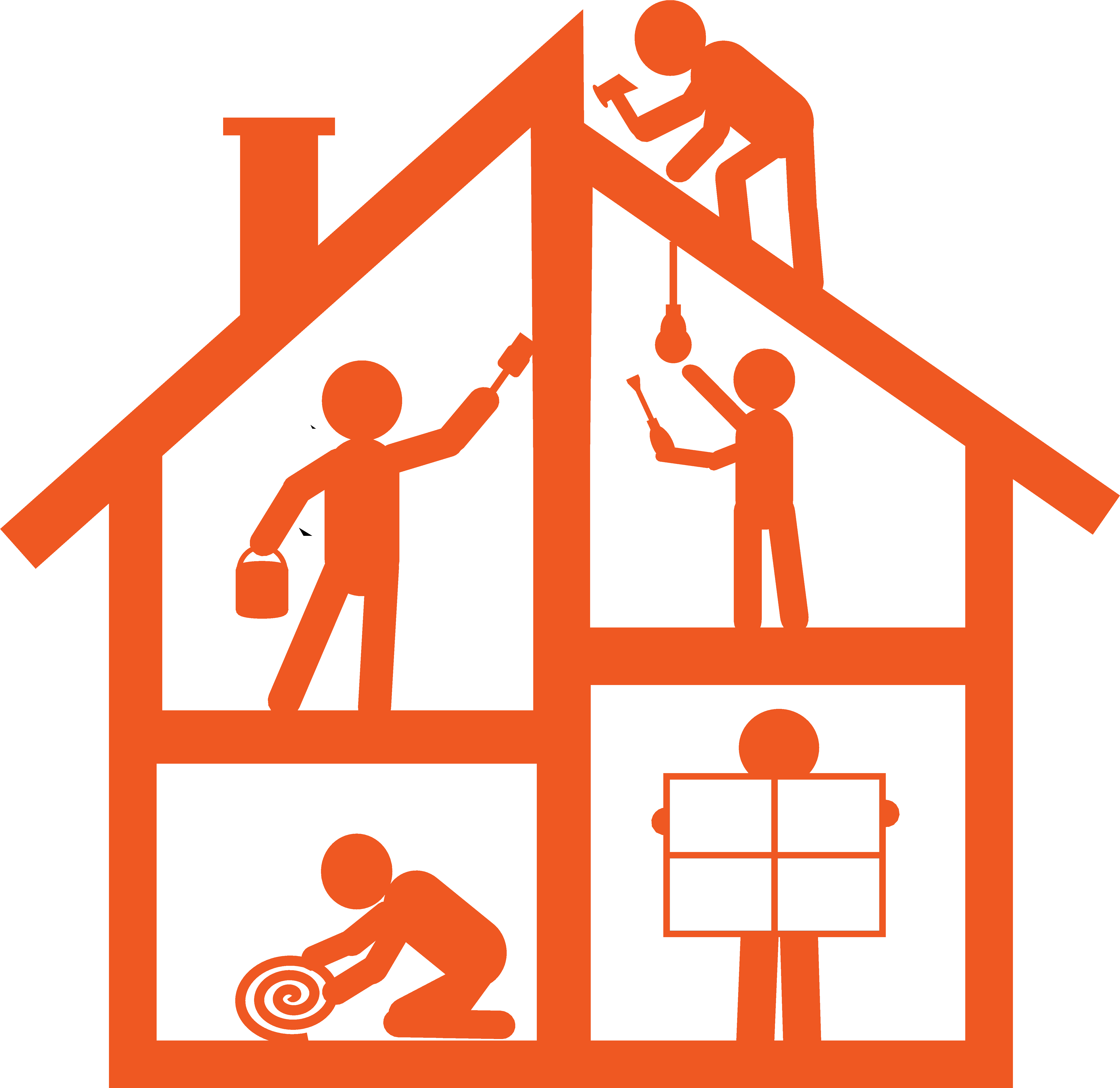 Handyman Service House Building - Handyman Service House Building (5445x5199)