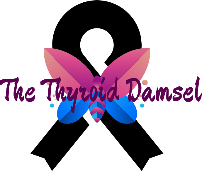The Thyroid Damsel - Graphic Design (700x586)