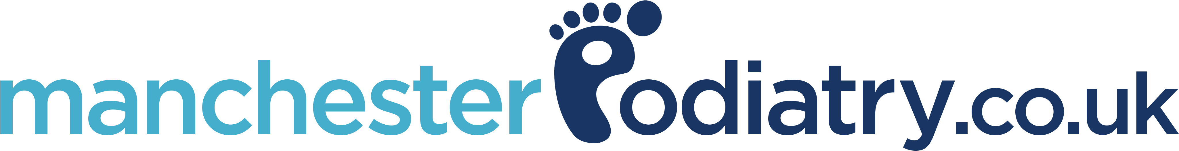 The Logo Of Manchester Podiatry - Department Of Industry, Skills And Regional Development (4184x603)