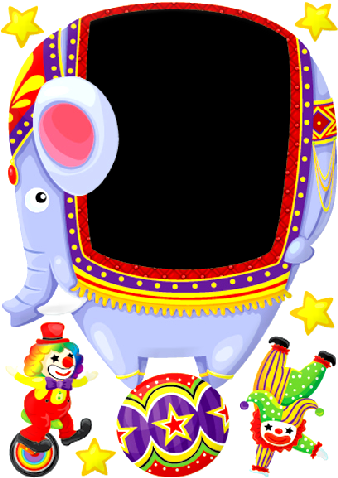 Circus Animals Cartoon Animal's Homepage - Circus Animals Cartoon Animal's Homepage (500x500)