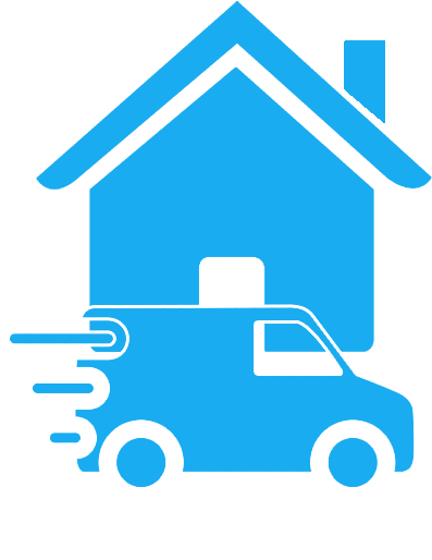 Washing Machine And Dryer Service At House - House Icon Png (427x565)