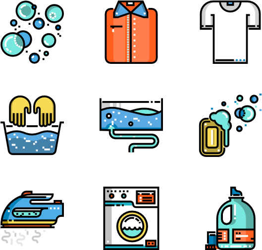 Laundry Washing - Laundry Vector Png (600x564)
