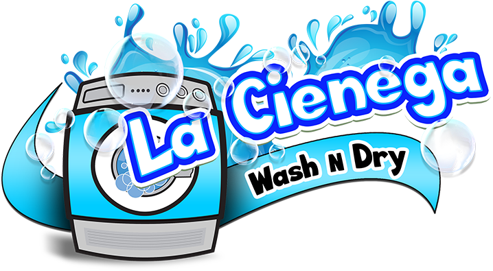 La Cienega Wash & Dry - Graphic Design (833x456)