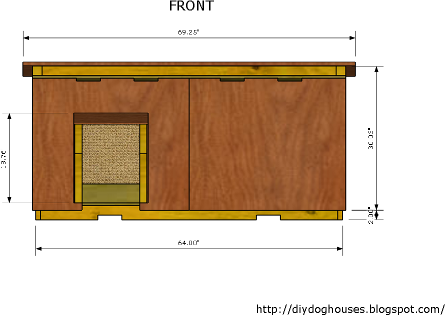 Dog House Plans Concept Insulated Dog House 2 Inside - Doghouse (1122x793)